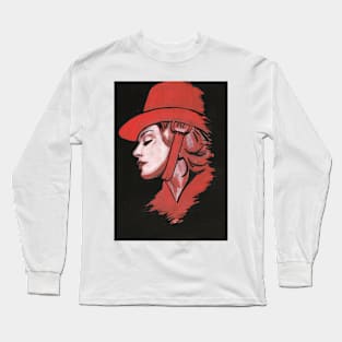 Lady in red Long Sleeve T-Shirt